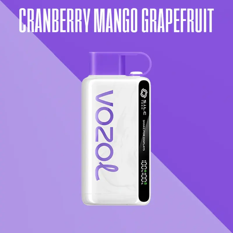 Cranberry Mango Graperfruit 12000 Vozol Star Serisi (Kızılcık, Mango ve Greyfurt)