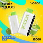 Sour Apple İce 12000 Vozol Star (Soğuk Yeşil Elma)